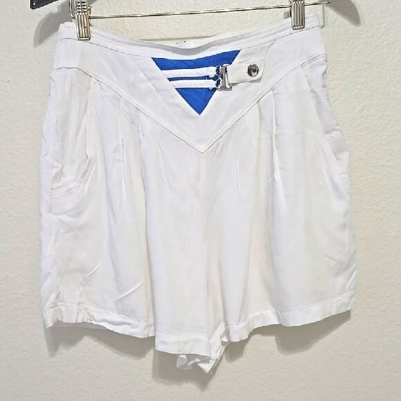 CACHE vintage Rayon Shorts S - Picture 1 of 8